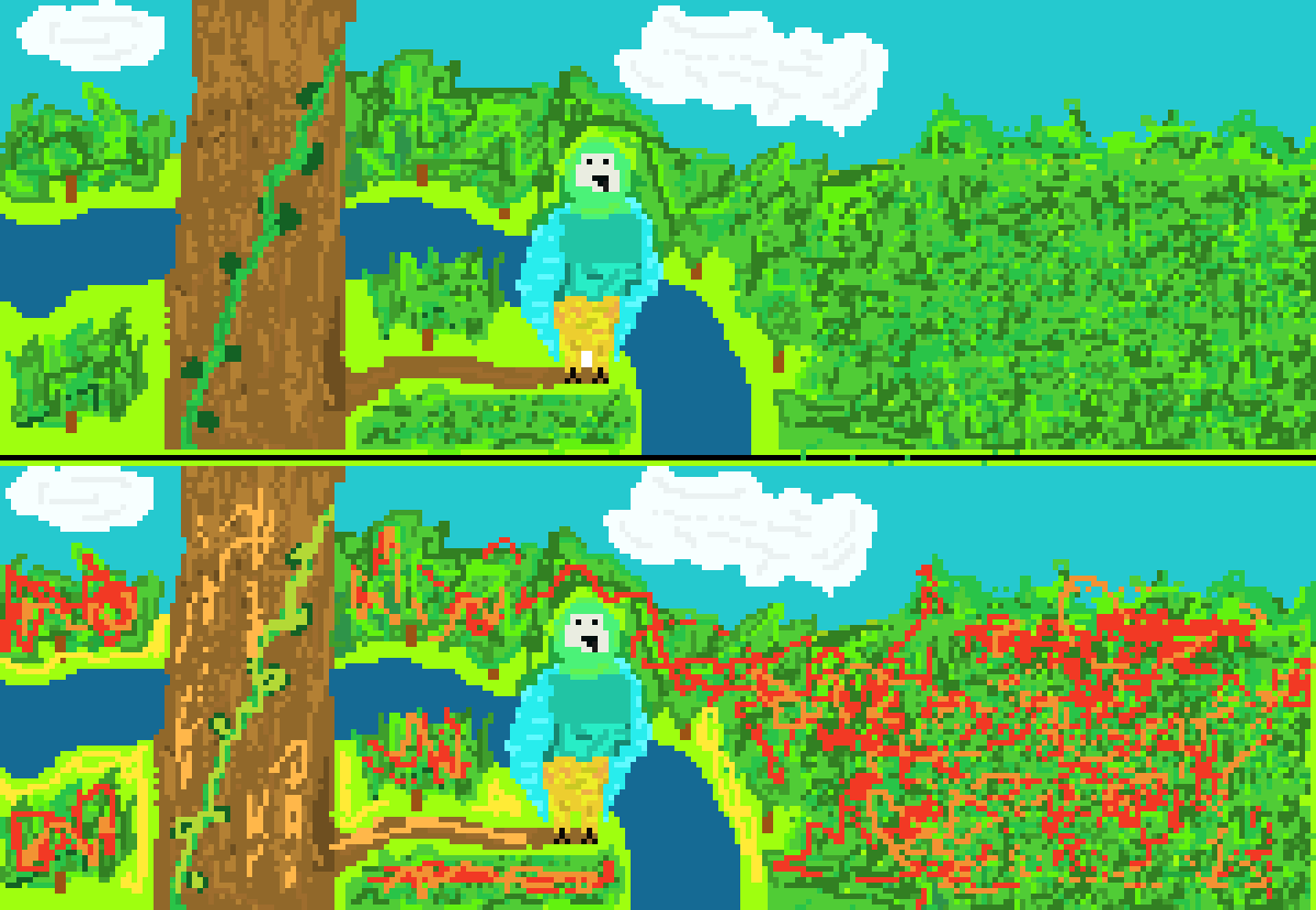 [9664c4] Rain forest Destruction
