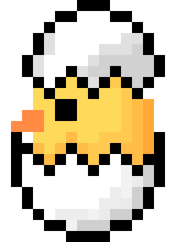 [9664c4] egg and chick