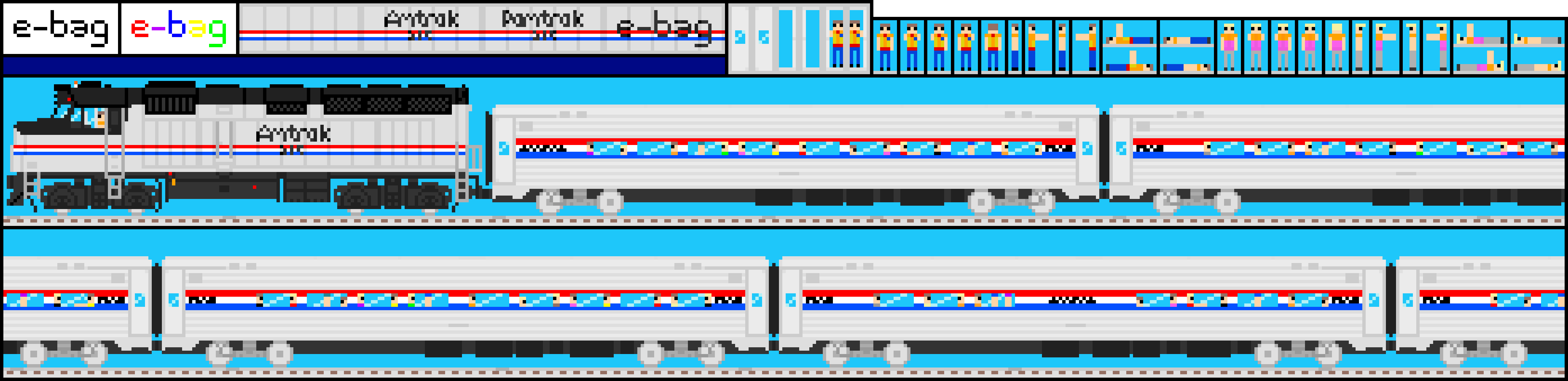 [000885] F40PH W/ Coaches, Characters, and Customize Options (Day)