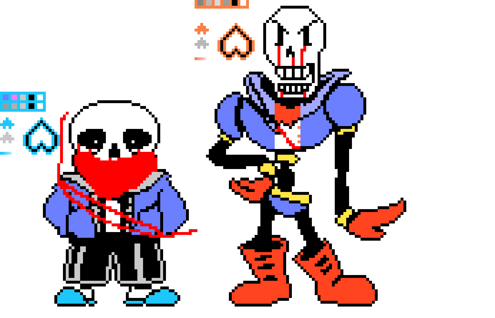 [9664c4] Undertale Sans and Papyrus