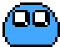 [ff0e43] Blue Slime