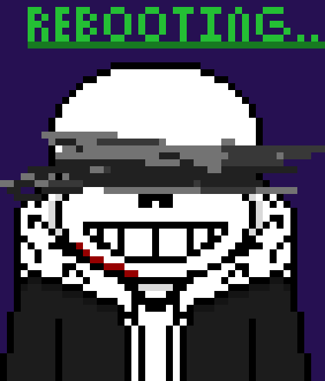 [0ae1f1] *his reboot is taking longer than normal, and his soul cracks a bit*
