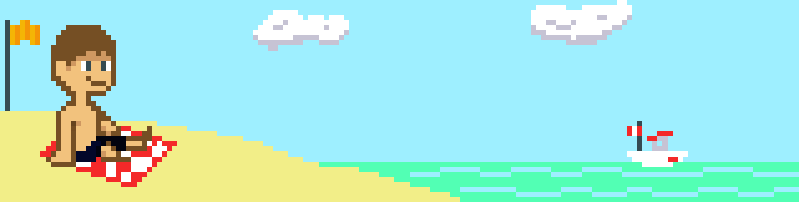 [f6f634] Beach-Background-Updated