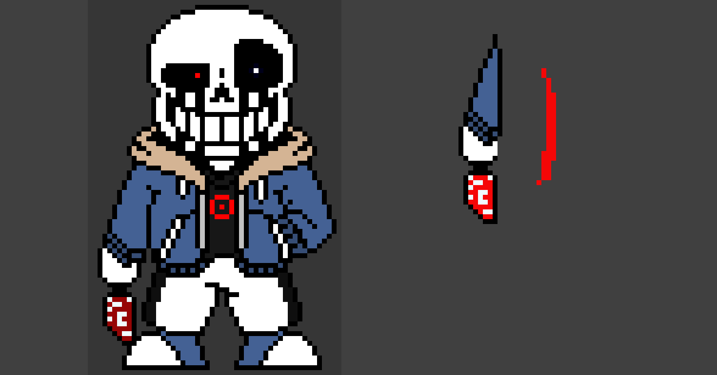 There i fixed your character.