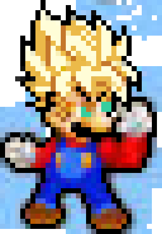 [1a4184] ssj mario idle sprites 6