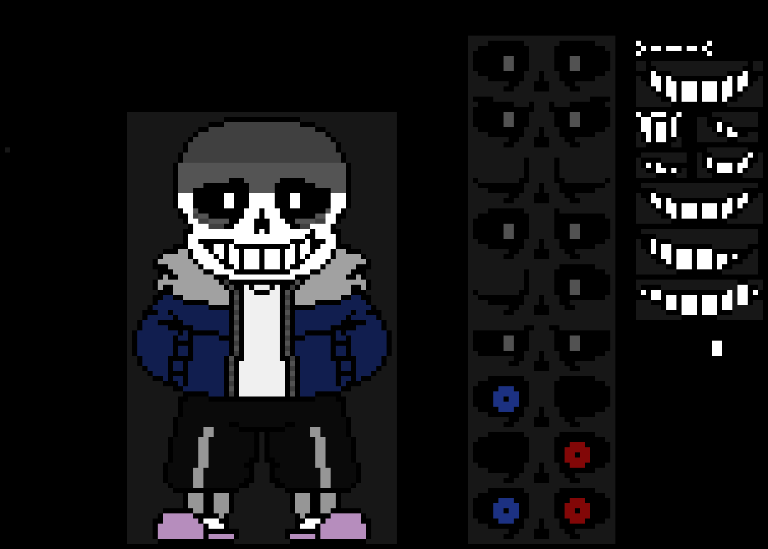 The Insomnia Sans Sprite Sheet  -Ash, with a Changed ID
