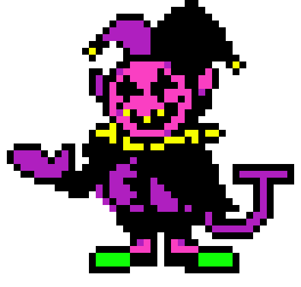 [910e6d] Jevil Sprite 
