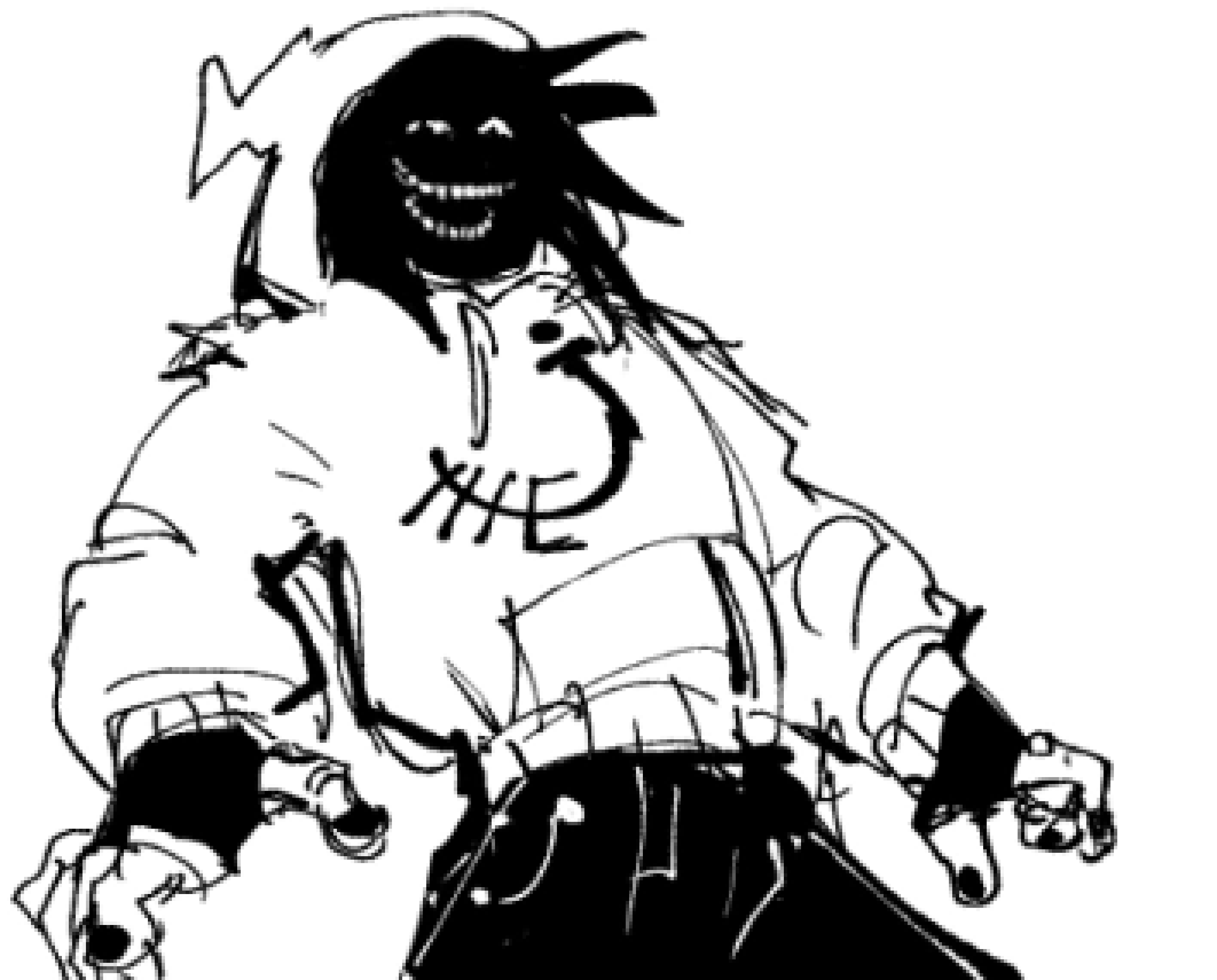 [69d9df] Do I draw this guy holding frisk up with one arm