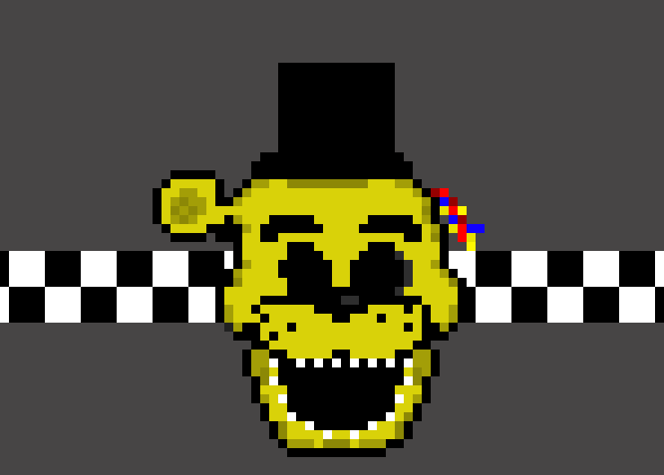[9664c4] Golden Freddy Sprite