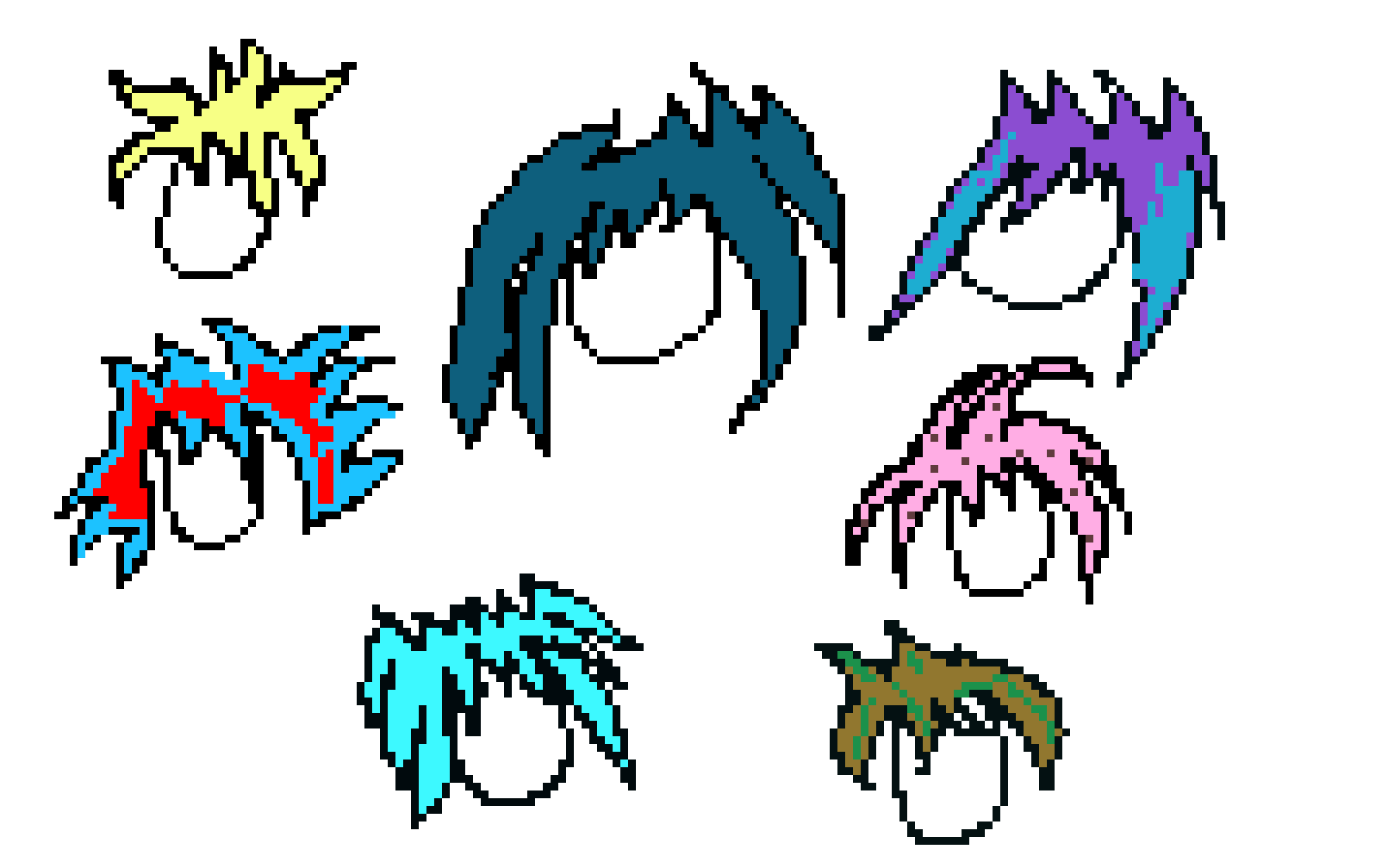 [06fec8] Anime Hairstyles Demo