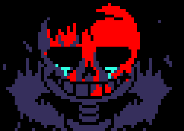 [7ce906] gotta eat, see ya.)) -HorrorTale Sans