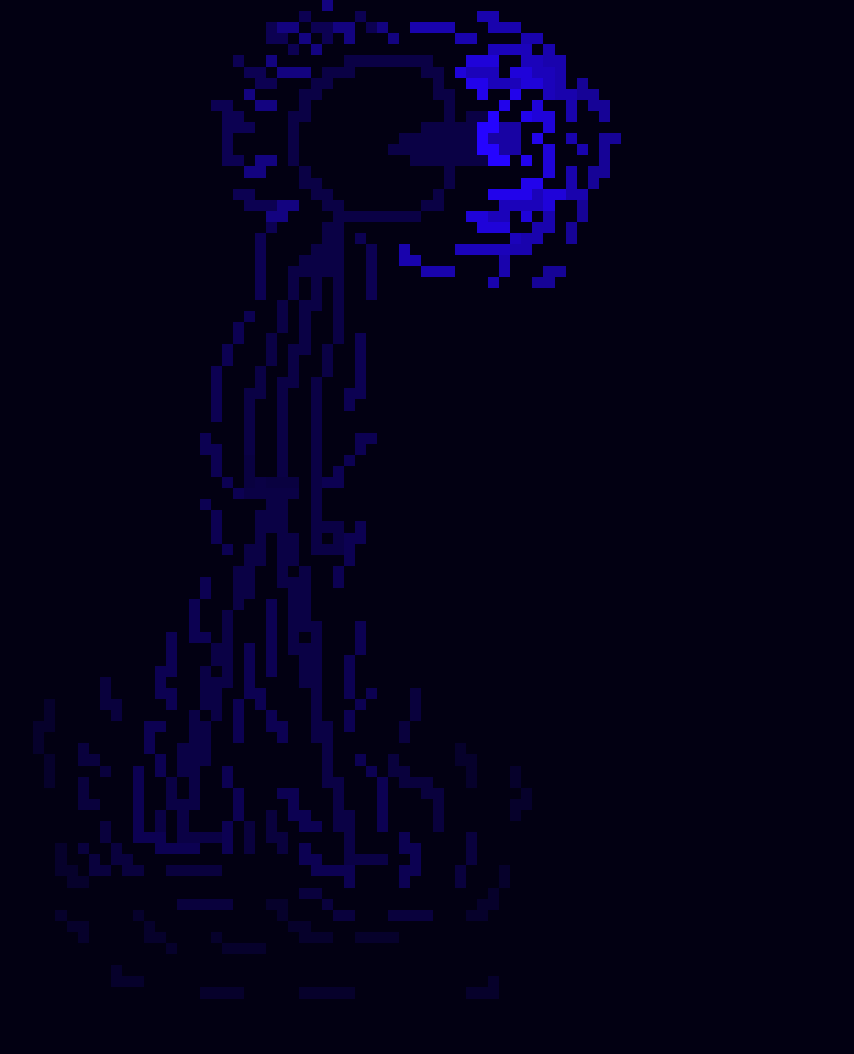 [f6b8c2] I can sense it. The void.. is staring.. i must, stare back.