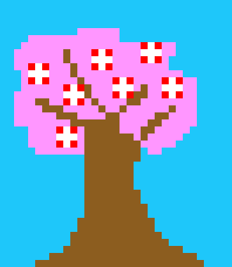[d9c21f] candy tree
