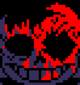[7ce906] *(He'd grab the arm, snapping it.) -HorrorTale Sans