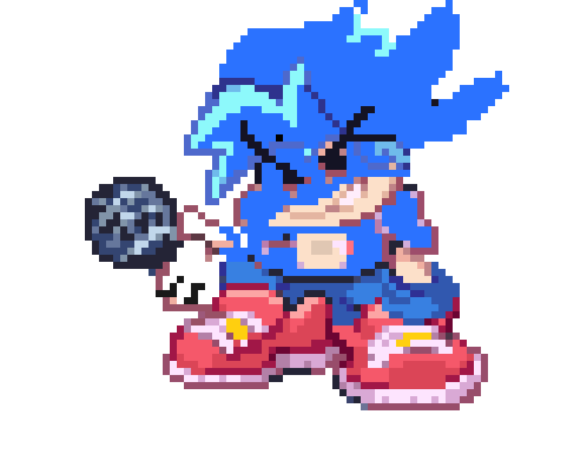 [13ad3f] Friday Night Funkin` - Boyfriend sonic [Boarderline263]