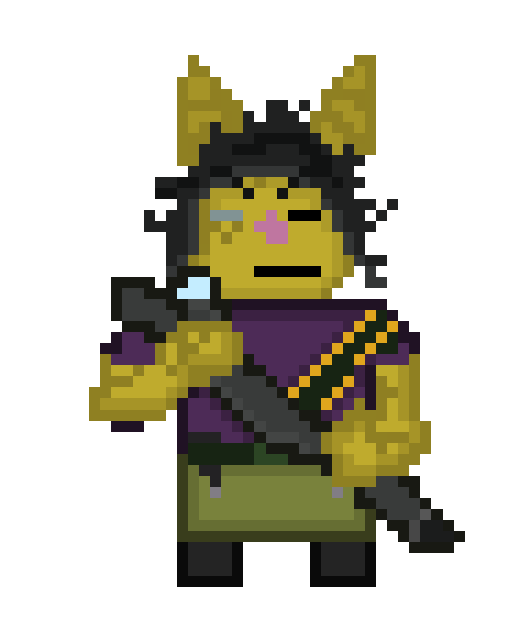[2b2cca] Huntress Rifle Ready Annoyed Sprite