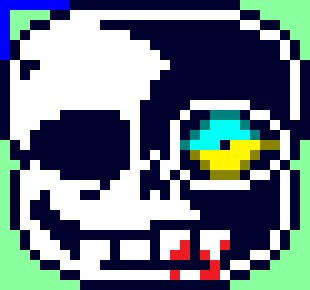 [3ecc14] hardmode sans glowing eye alt 1