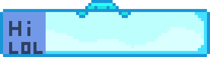 [f01503] Text Box Cloud With Char Icon