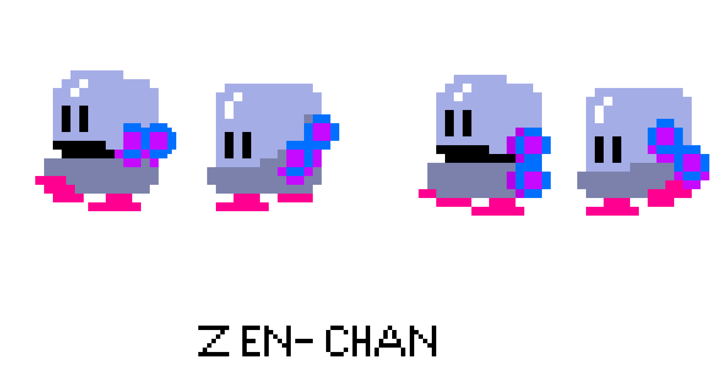 [e47b97] Bubble Bobble Character: Zen-Chan