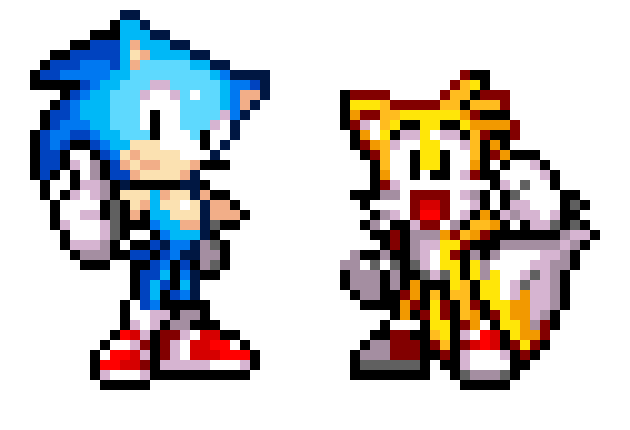 [9664c4] Sonic & Tails Friendship Heart Havoc - Sonic & Tails