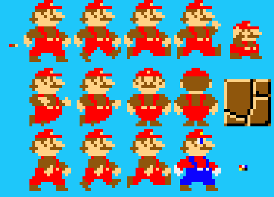 Super Mario smb costom super mario sprites