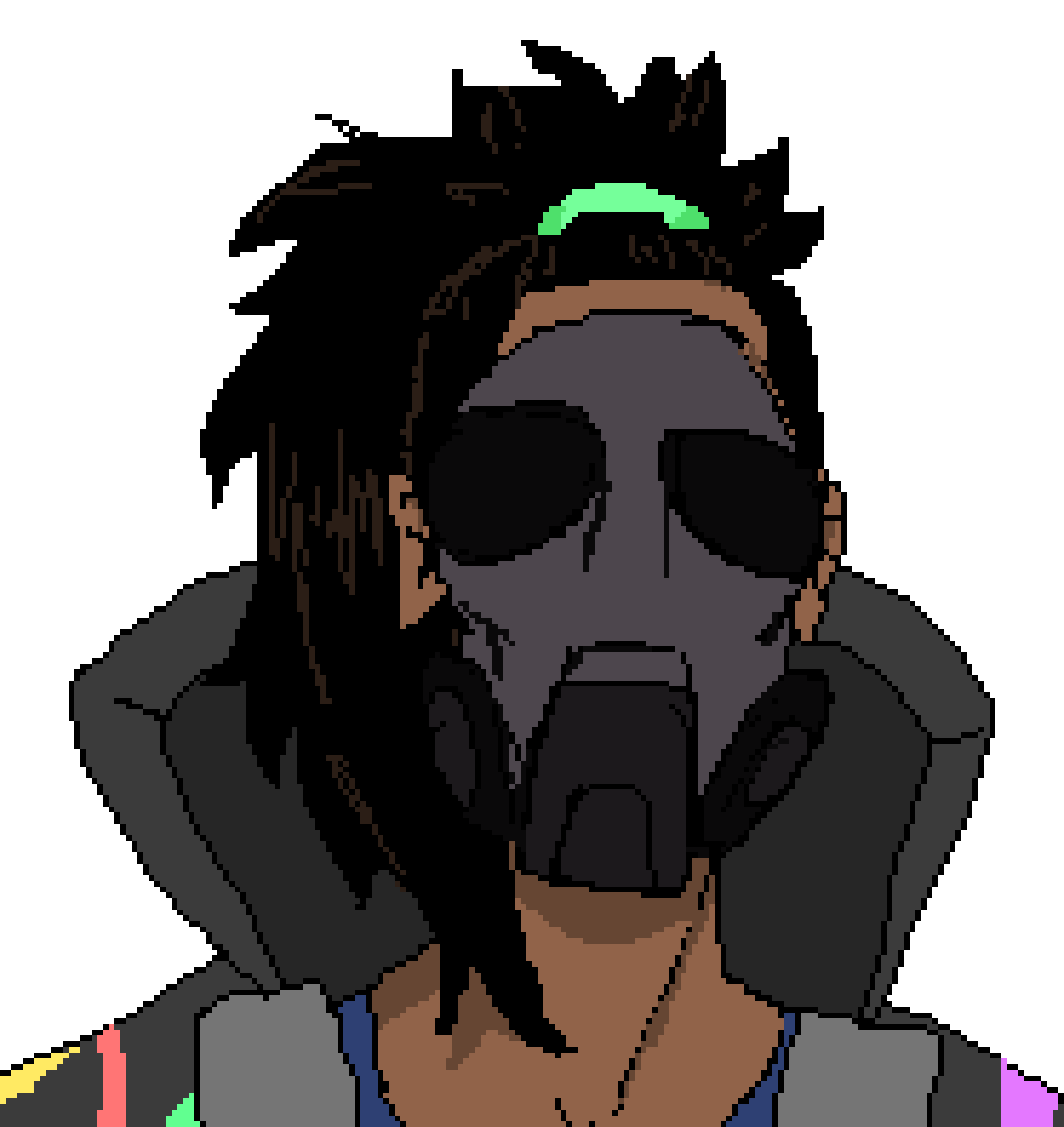 [c0b9c8] *the bottle hits mayas visor and she seems to lose her focus, and tumbles through the air, splashing into the water*