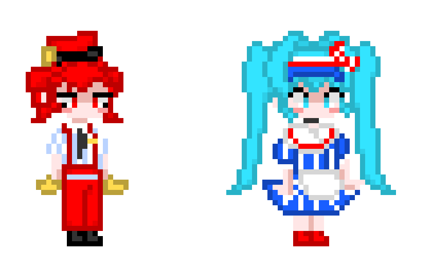 [a438a4] Miku and Teto