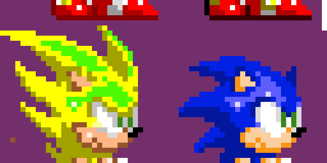 [d3f2ea] sonic (super form)