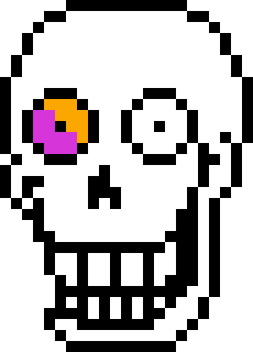[7f620b] Underswap Papyrushead 5-GlowingEye4