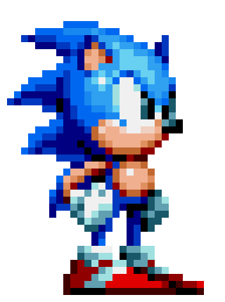 [6b7597] -Sonic Mania- Sonic The Hedgehog (Sprite)-By UnderPixel Fixed