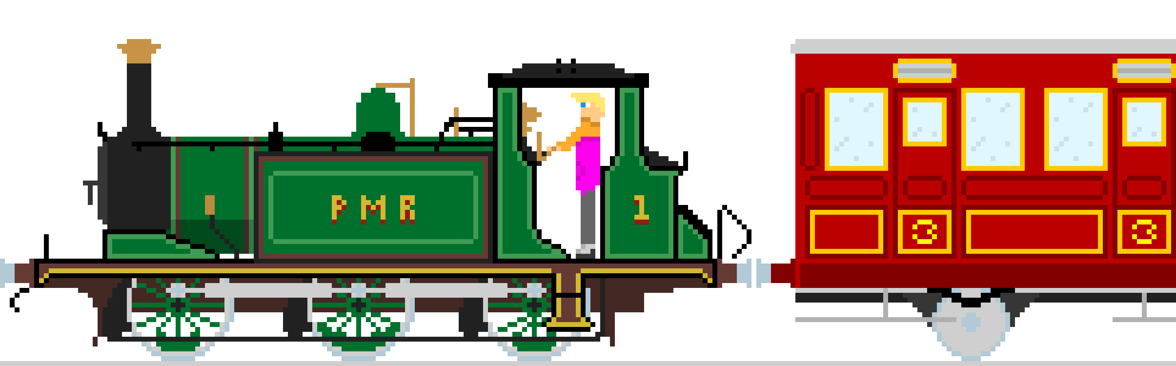[c4081a] *The train was at the terminal*
