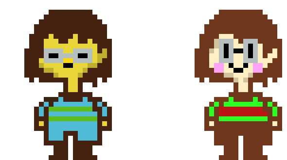 [9664c4] NerdTale! Chara and Frisk