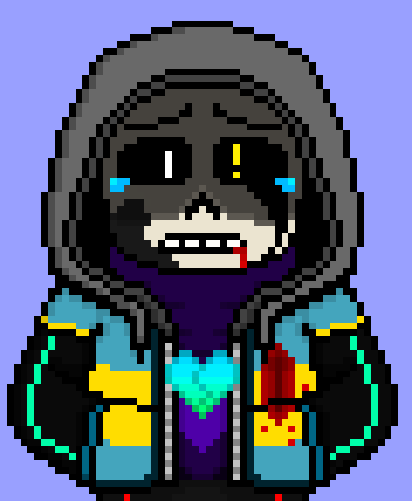 [752b4c] I`ll be fine, I don`t die this easy, you`d have to literally rip me apart from the inside out or something, but your eye! *his eye has changed color and shape*