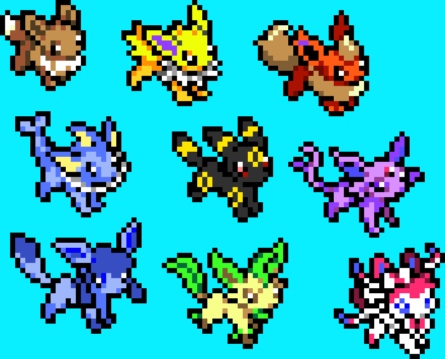 [b8eb33] Eeveelutions