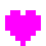 [9664c4] Magenta heart