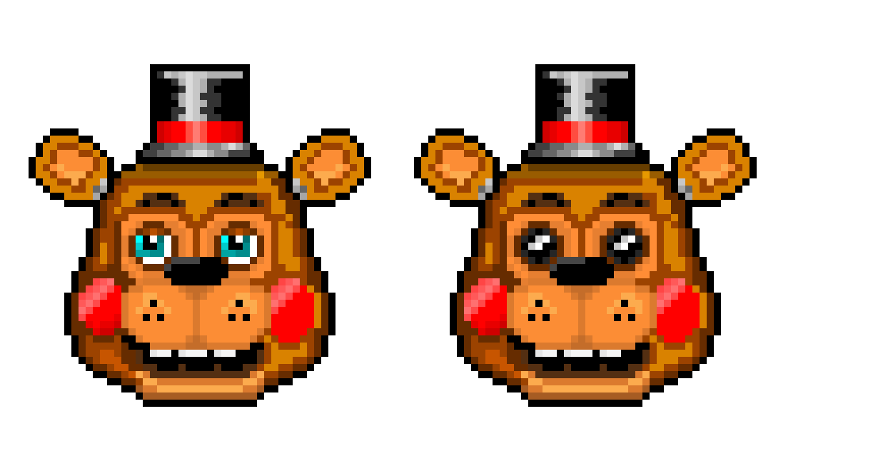 toy freddy and no eye freddy