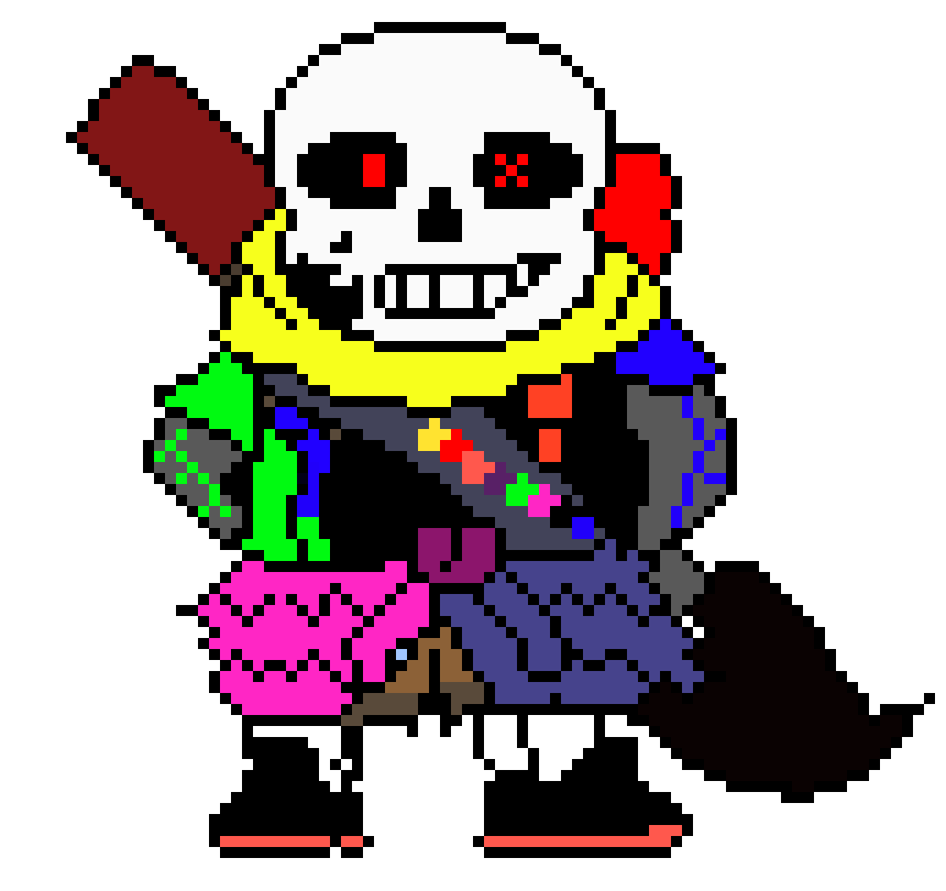 pixel!sans sprite