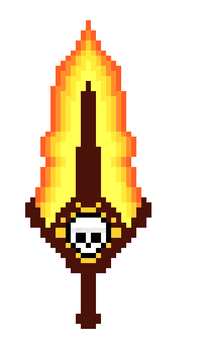 [082edb] skull sword had to fix it had 3 white dots on it