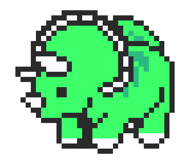 pixel dinosaur
