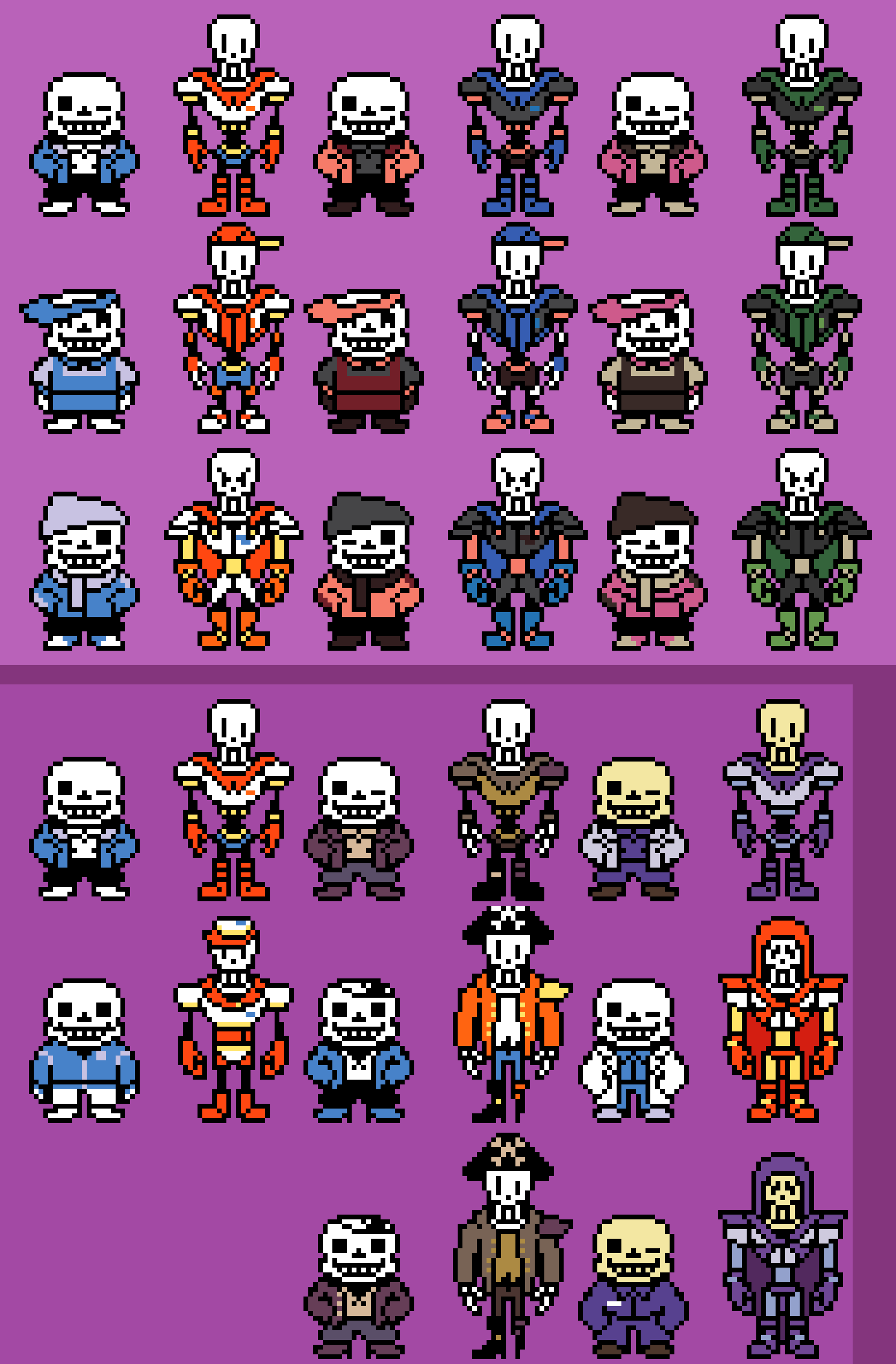 [9f5259] b-sides and d-sides skelebros