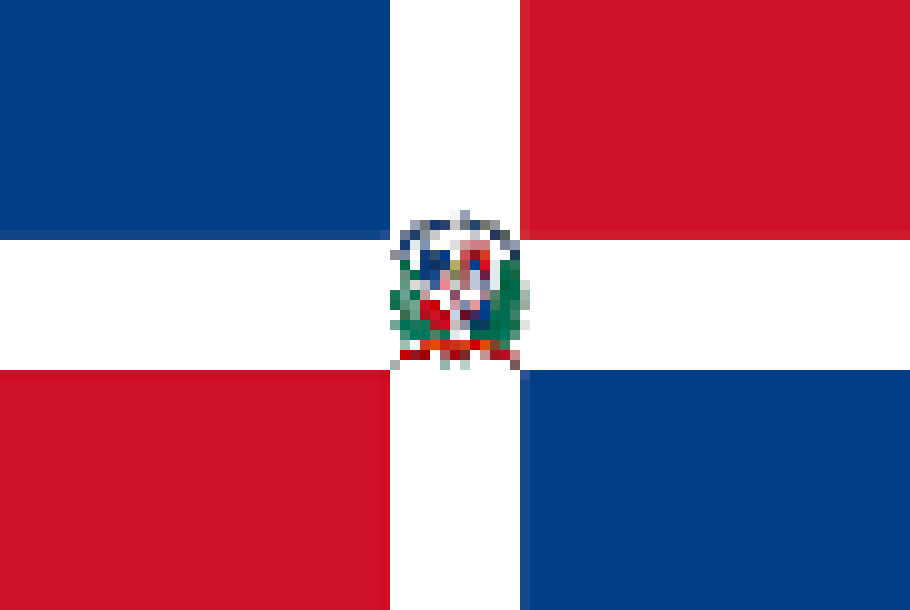 [7ec8a2] Bandera de república dominicana