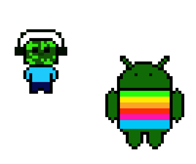 [9664c4] zombie beats/ andriod rainbow
