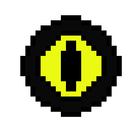 [0004b9] Evil eye blue