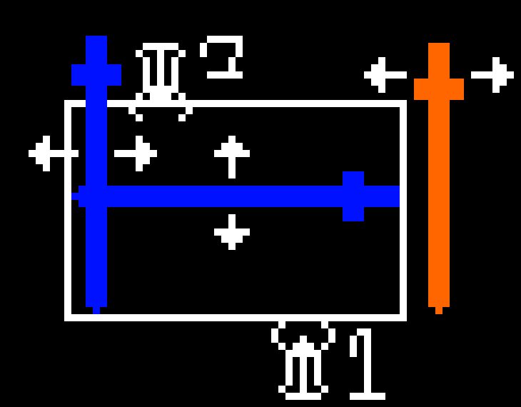 [9664c4] HeroSans_Attack_Blaster_Green+BlueSword_1