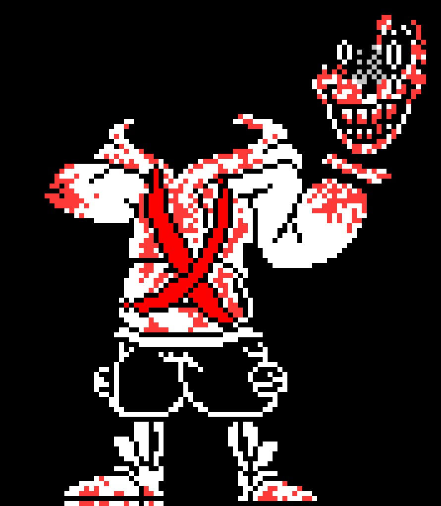 [63ceb7] [UnderSwap] - Insanity Papyrus - Phase 5 [The final phase]-[END THIS]