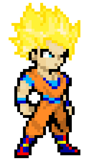 [35521a] Goku Ssj (recolor)
