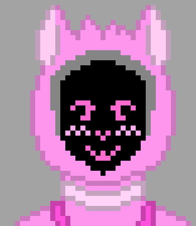[c91422] hehehe~ Someone's pink- *starts rubbing the sides of his jaw* CHUR FLUFFY!! 