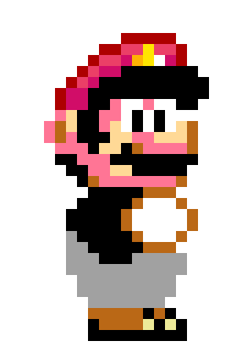 [9664c4] 16-Bit Mario wedding
