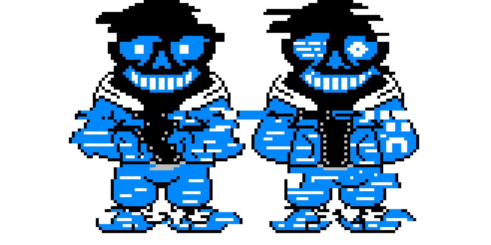 [c231ee] blue screen Sans 