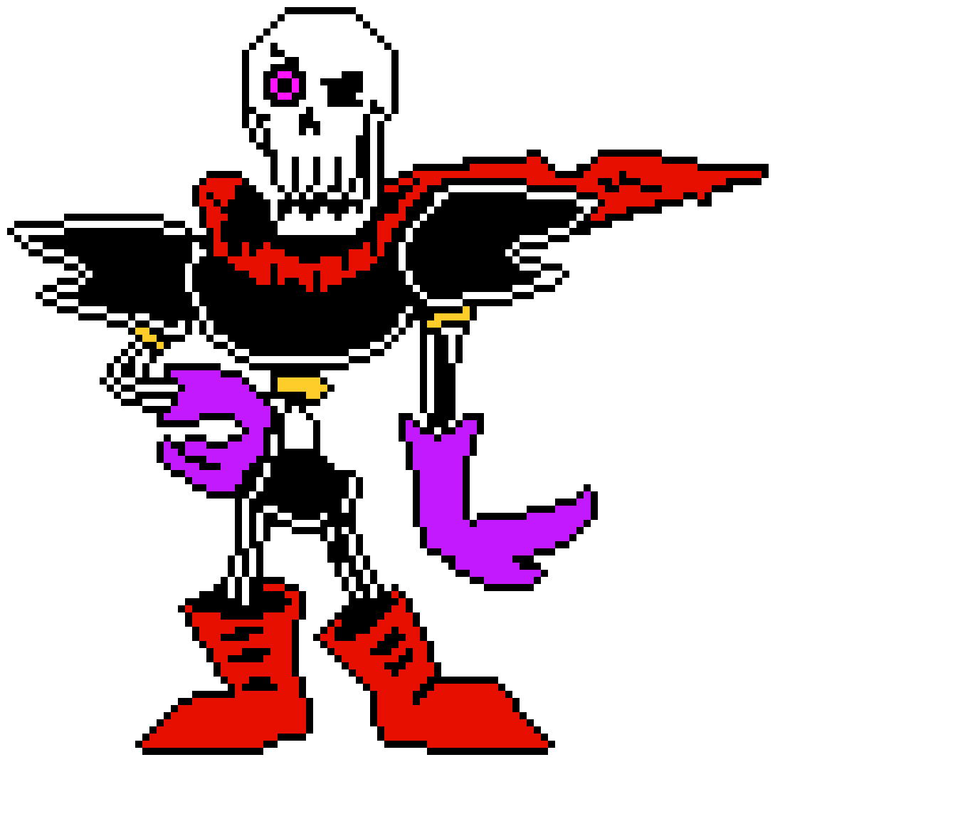 [9664c4] Edginess squad underfell papyrus sprite